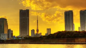 高清日本东京夜景图片_4