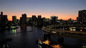 高清日本东京夜景图片_5