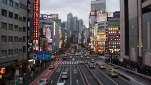 高清日本东京夜景图片_7