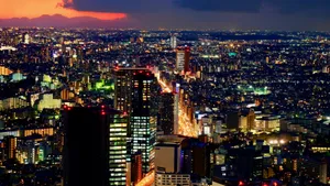 高清日本东京夜景图片_13
