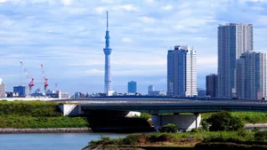 日本标志建筑东京塔图片_2