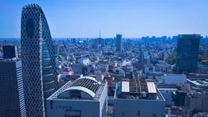 日本标志建筑东京塔图片_3