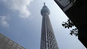 日本标志建筑东京塔图片_6