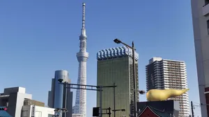 日本标志建筑东京塔图片_8