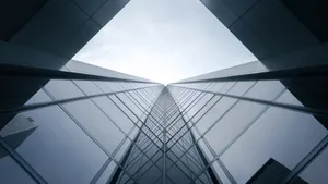 城市玻璃建筑图片大全_2