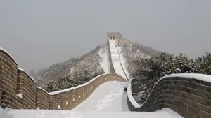 古老的万里长城图片_5