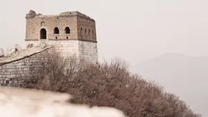 古老的万里长城图片_9