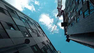 城市高楼大厦天际线图片_3