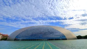 高清国家大剧院图片