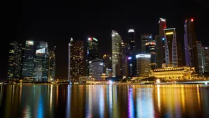 新加坡高清夜景图片_5