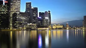 新加坡高清夜景图片_11