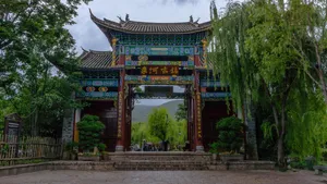 云南丽江束河古镇图片_4