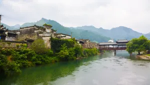江西瑶里古镇风景图片_5