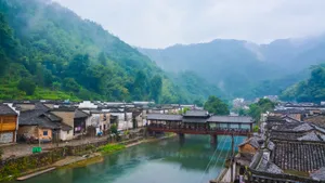 江西瑶里古镇风景图片_7