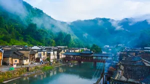江西瑶里古镇风景图片_11