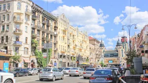 乌克兰首都基辅城市图片_8