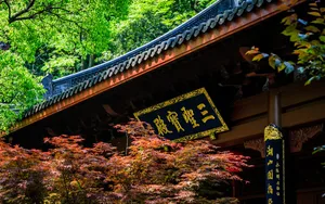 杭州灵隐寺图片_4