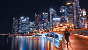 新加坡夜景图片_4