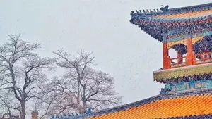 故宫雪景图片壁纸_2