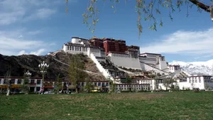 西藏布达拉宫图片_8