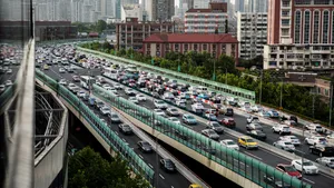城市交通拥堵图片