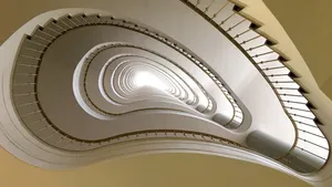壮观的旋转楼梯图片_7