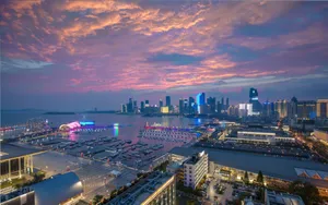 青岛夜景图片_2