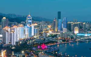 青岛夜景图片_4