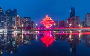 青岛夜景图片_6