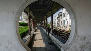 苏州木渎古镇风景图片_9