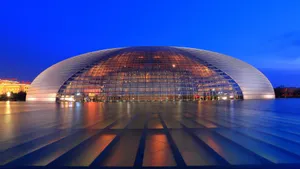 国家大剧院夜景图片_4