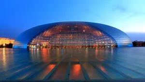 国家大剧院夜景图片_5