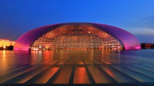 国家大剧院夜景图片_6