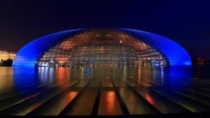 国家大剧院夜景图片_7