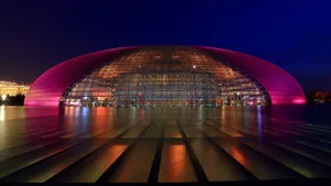 国家大剧院夜景图片_13