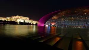 国家大剧院夜景图片_15