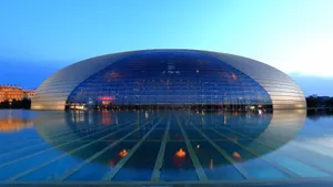 国家大剧院夜景图片_16