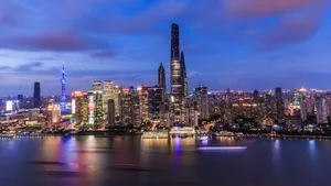 上海陆家嘴夜景图片壁纸_9