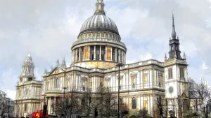 英国圣保罗大教堂图片_5