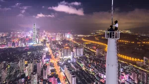 不夜城香港夜景图片_3