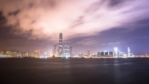不夜城香港夜景图片_4