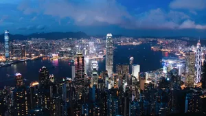 不夜城香港夜景图片_5