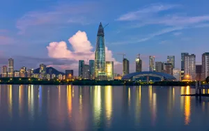 深圳湾风景图片壁纸_8