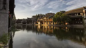 湖州南浔古镇图片壁纸_11