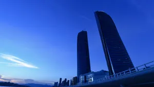 厦门双子塔图片_7