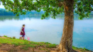 广东东莞松山湖风光壁纸_7