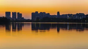 广东东莞松山湖风光壁纸_12