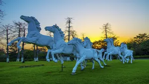 广东东莞松山湖风光壁纸_13