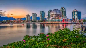 加拿大温哥华优美城市风景_3