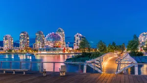 加拿大温哥华优美城市风景_5